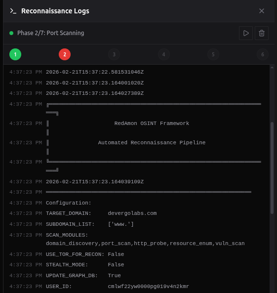 Recon Logs