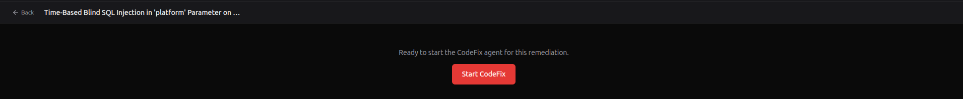 CodeFix Starting